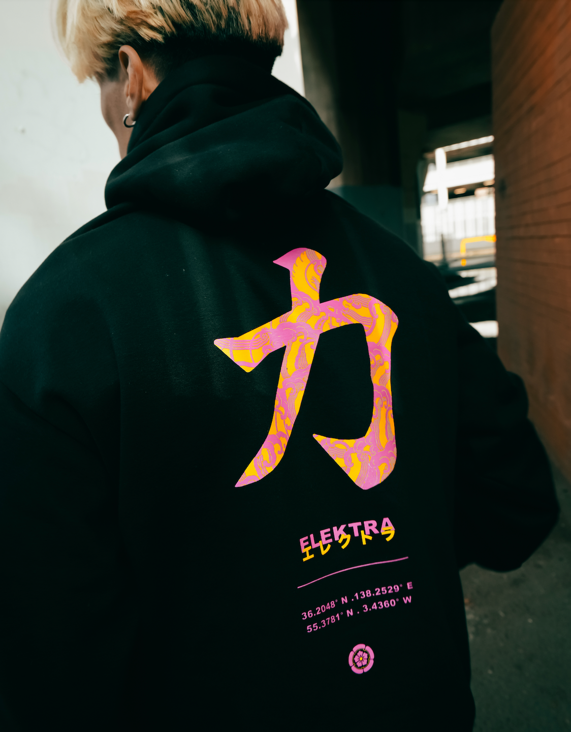 Pink Waves Hoodie