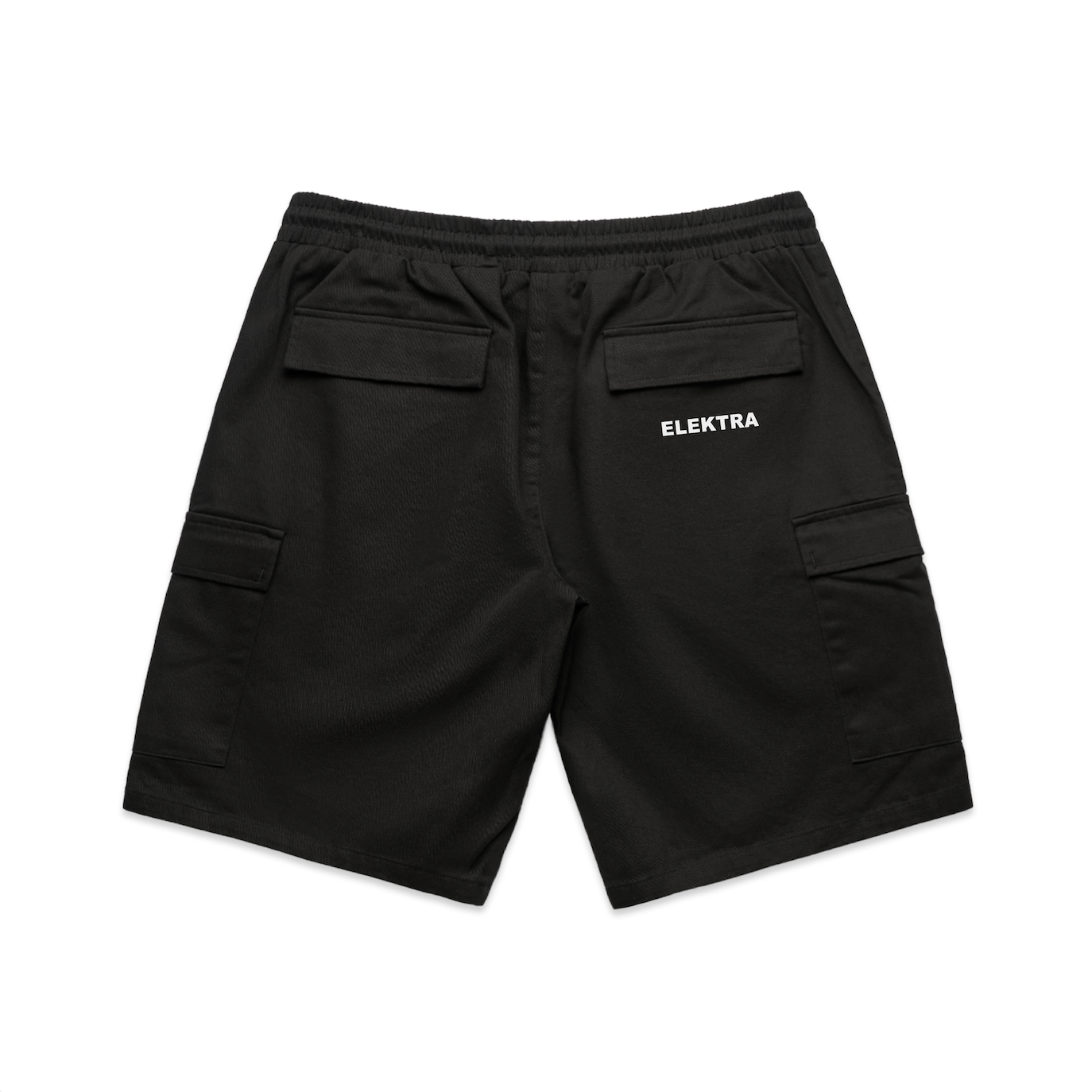 Schwarze Cargoshorts