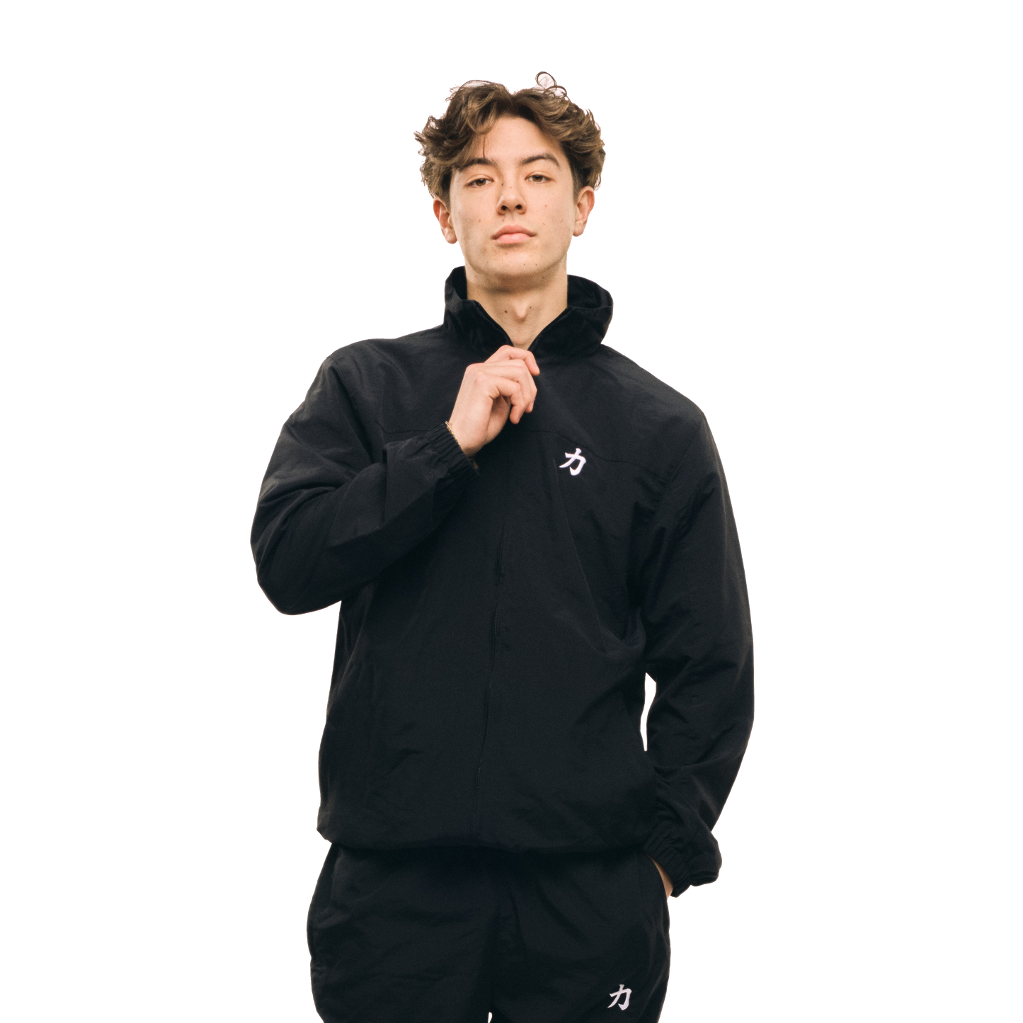Nylon Track Top