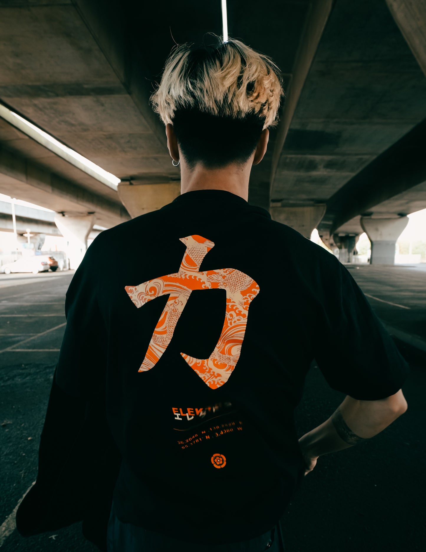 Orange Koi Tee