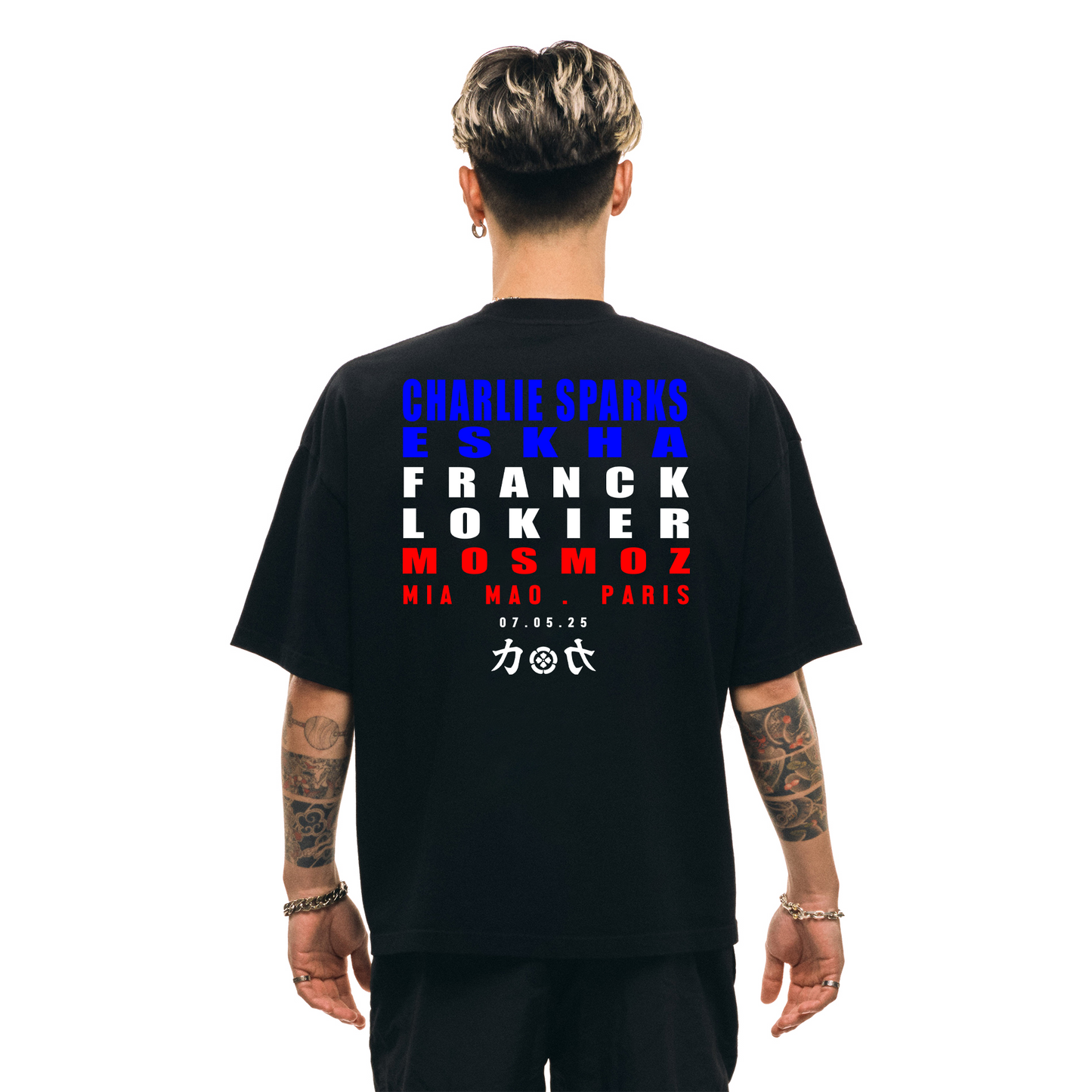 Paris Line Up Tee