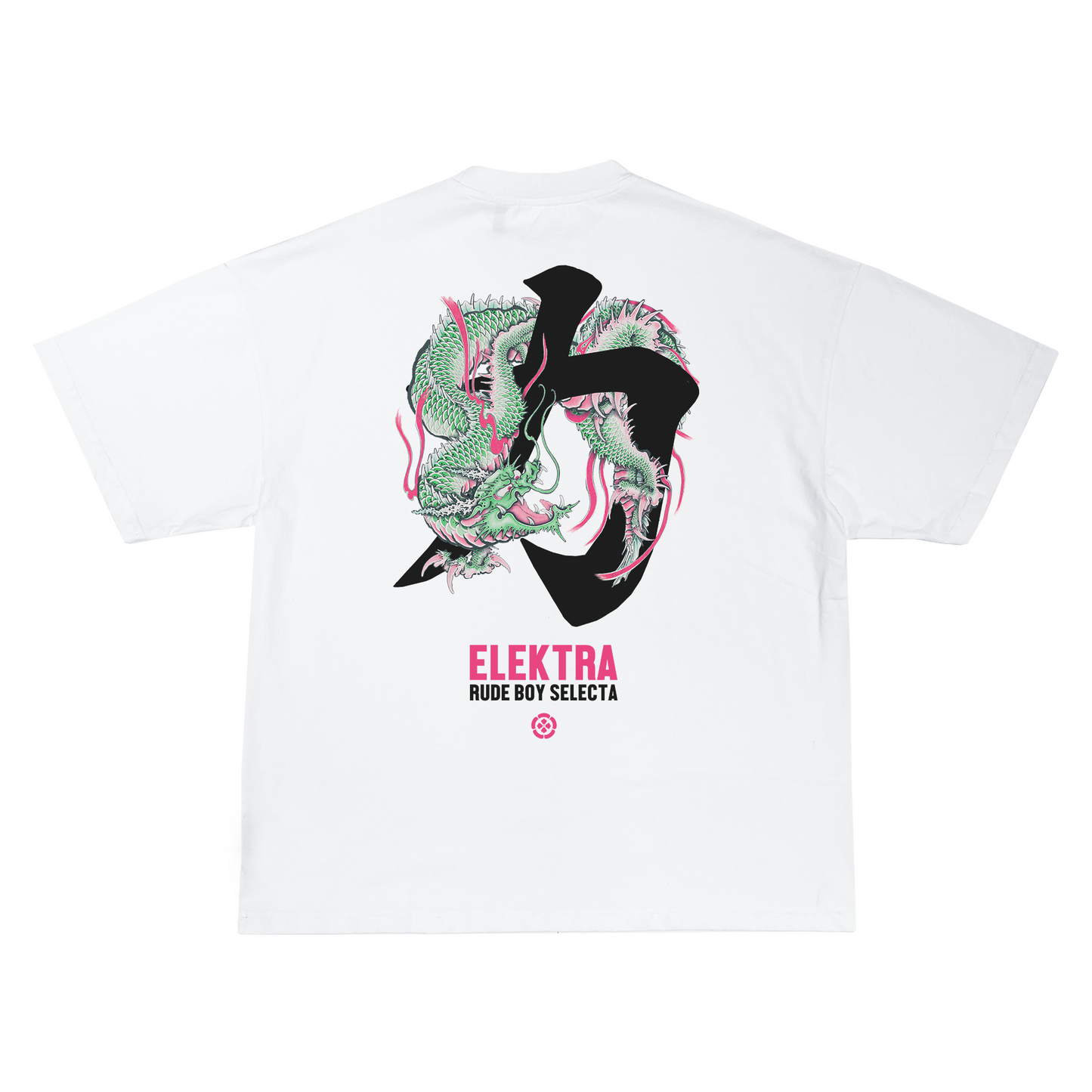 Wassermelonen-Drachen-T-Shirt