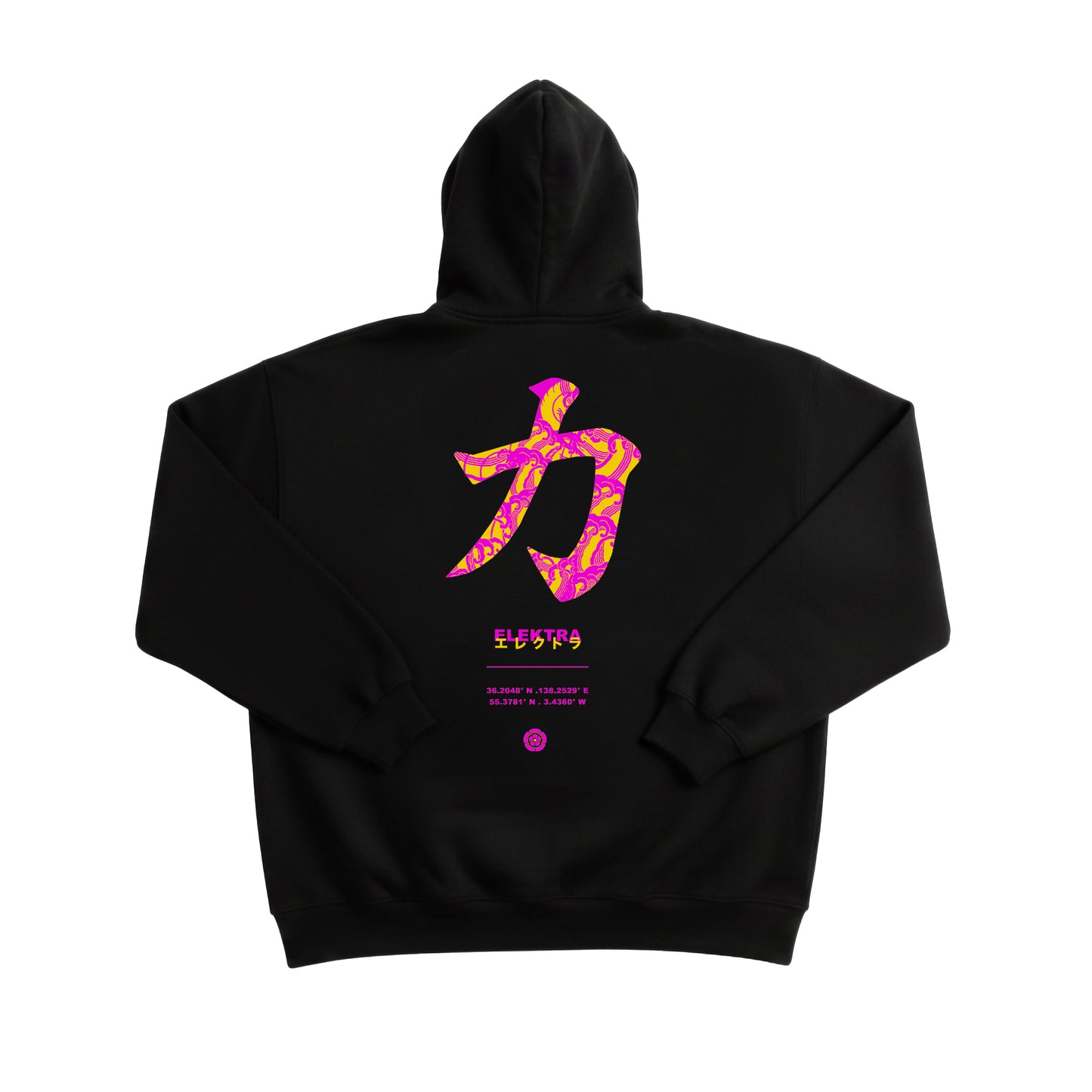 PINK WAVES HOODIE