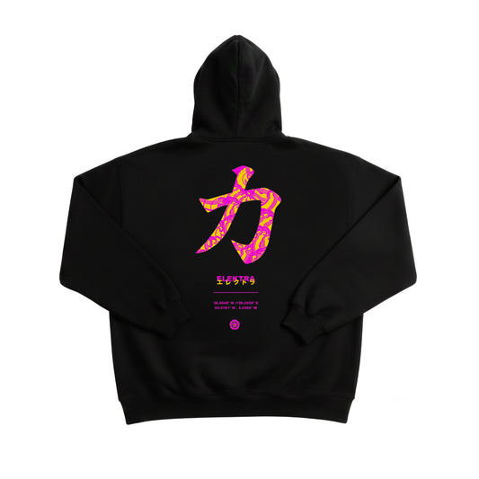 PINK WAVES HOODIE