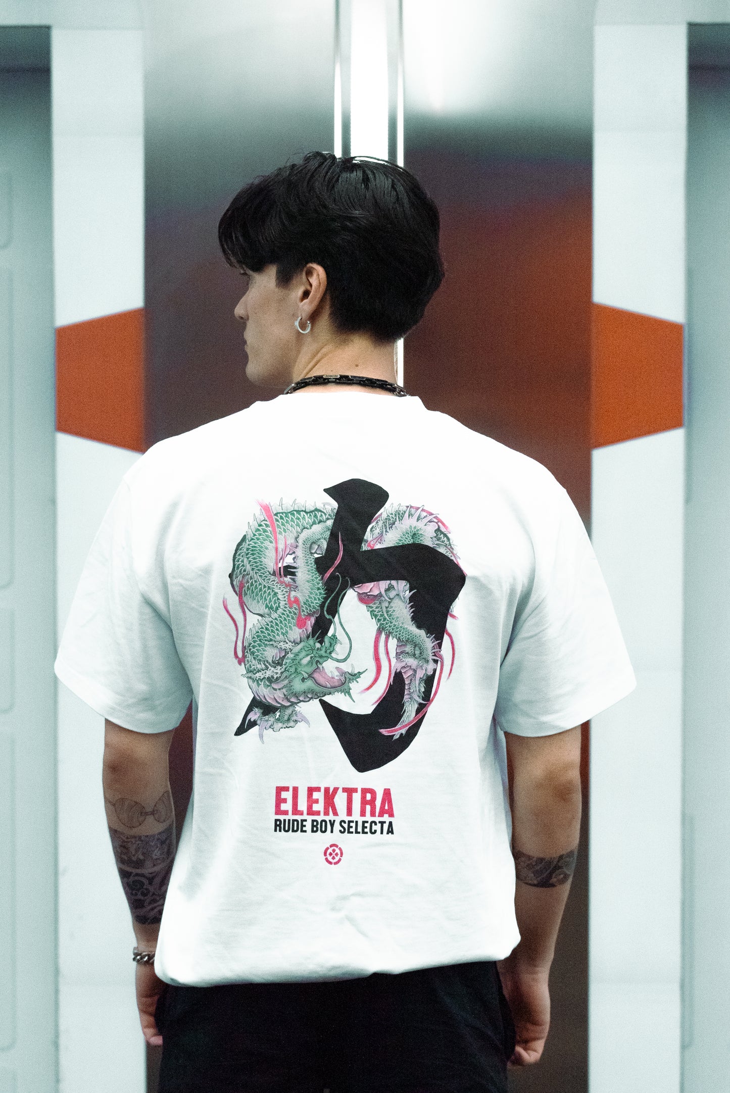 Wassermelonen-Drachen-T-Shirt