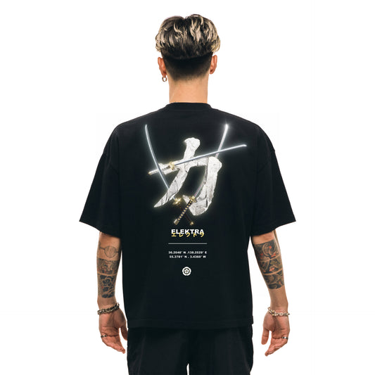 Silbernes Schwerter-T-Shirt