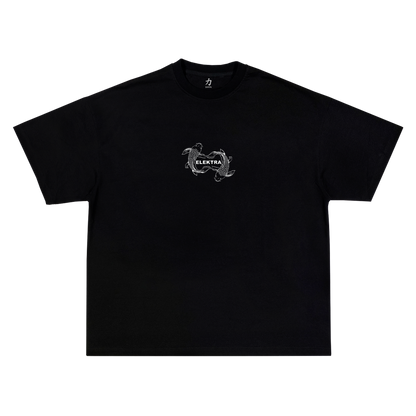 Rosa Wellen T-Shirt