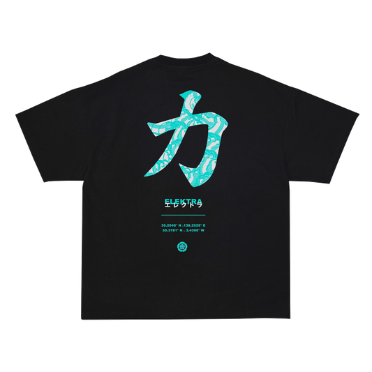 Teal Waves Tee