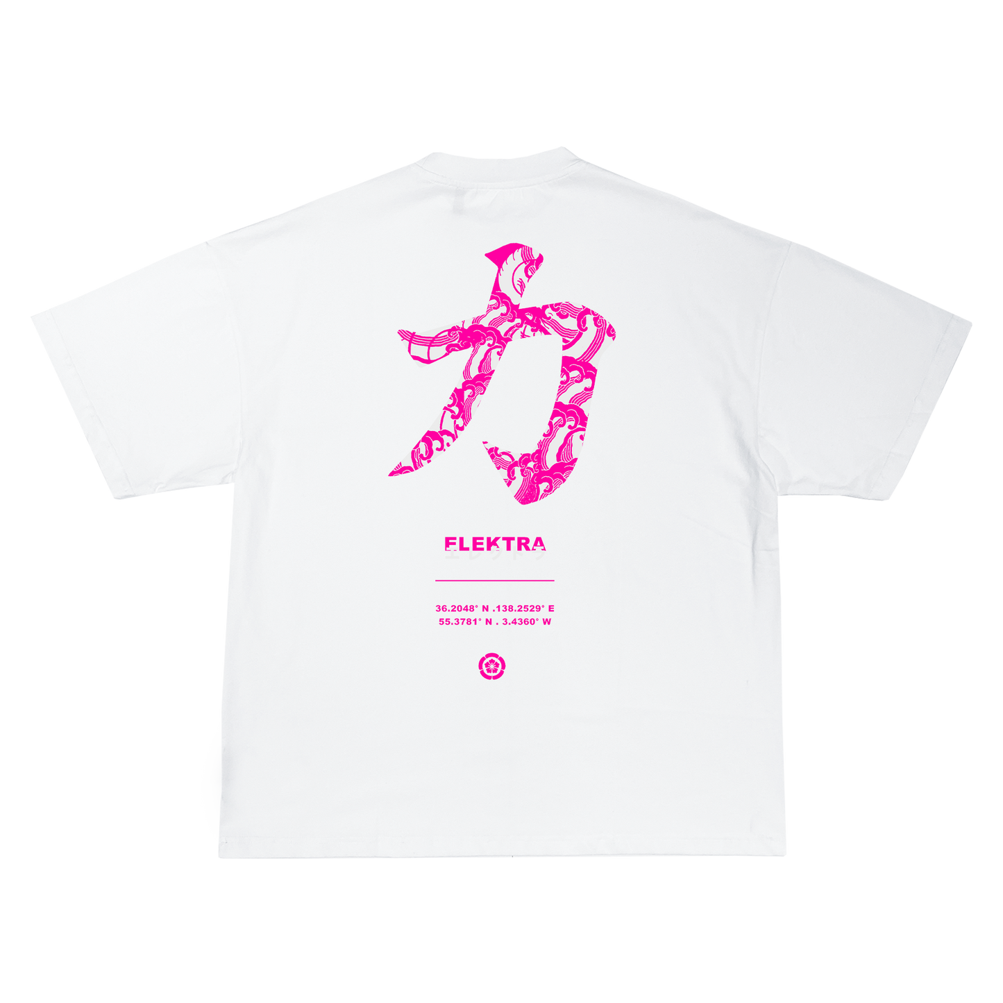 Rosa Wellen Tee V2